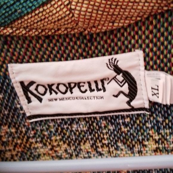 A Woven Cotton Short Jacket XL - Picture 3 of 4